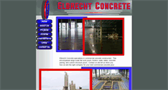 Desktop Screenshot of elbrechtconcrete.com